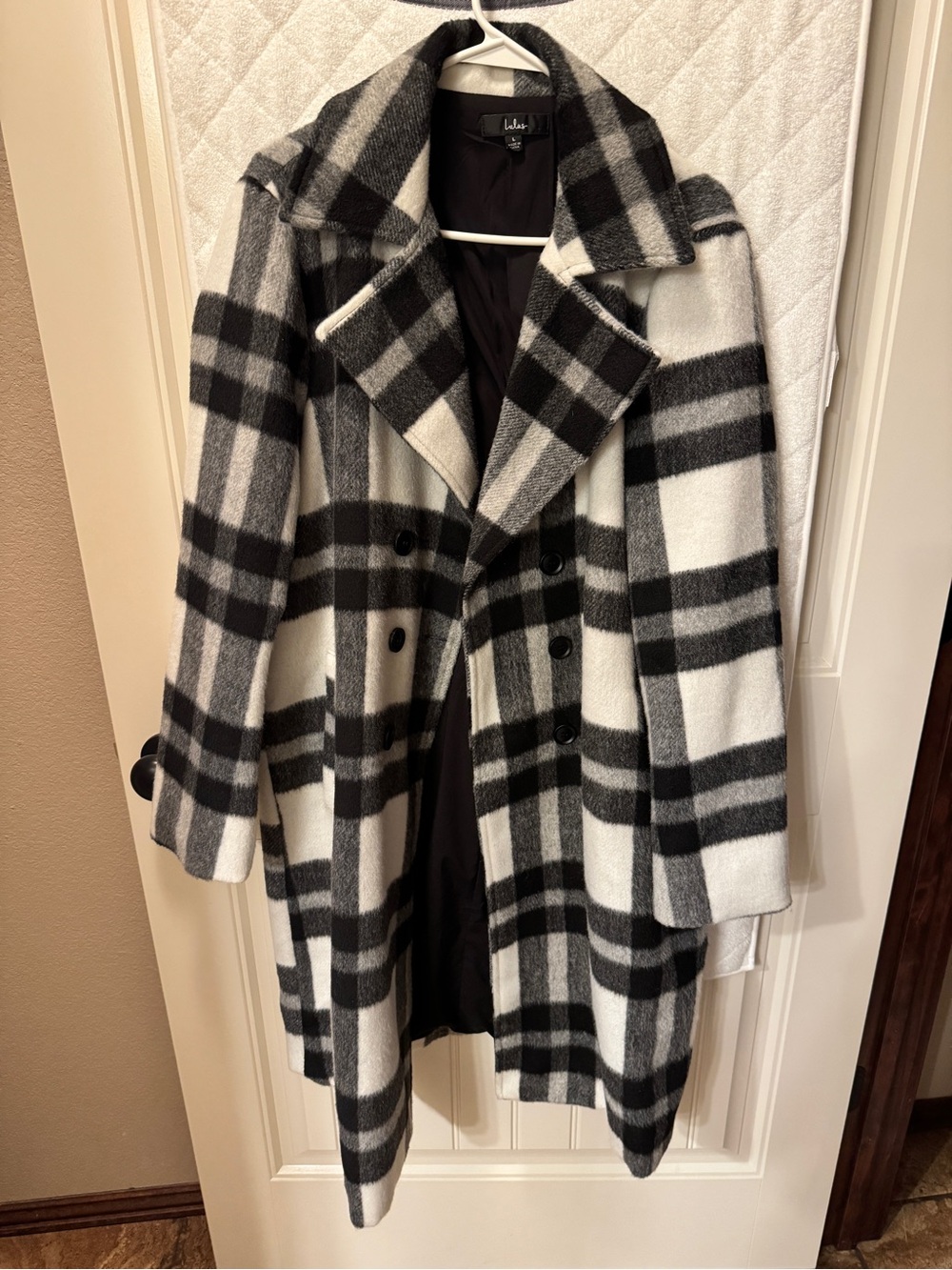 Lulu's Black & White Coat